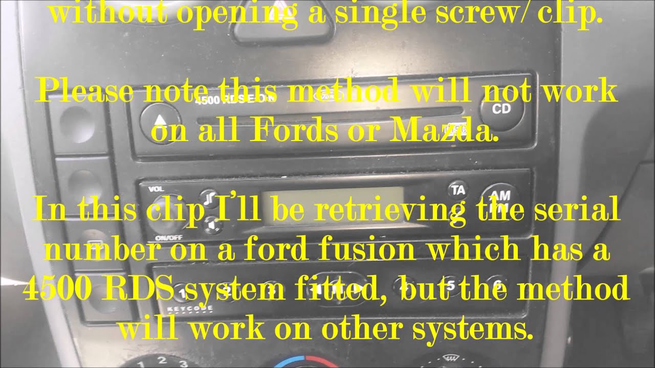 Ford 5000 Rds Serial Number